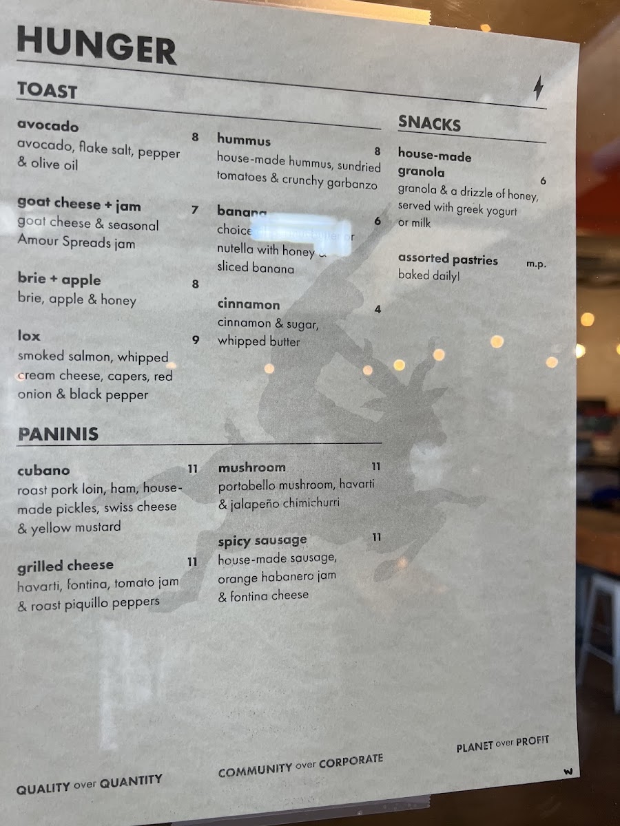 Publik Coffee Roasters Menu - Image 6